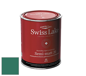 Swiss Lake Semi-matt 20 полуматовая моющаяся краска цвет RAL 6000