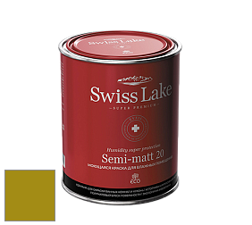 Swiss Lake Semi-matt 20 полуматовая моющаяся краска цвет RAL 1027