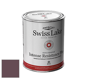 Swiss Lake Intense Resistance Plus глубокоматовая водно-дисперсионная краска цвет NC33-0708 Dark amethyst