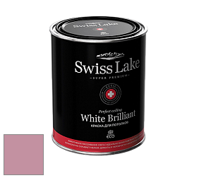 Swiss Lake White Brilliant глубокоматовая краска цвет SL-1737 Azalea