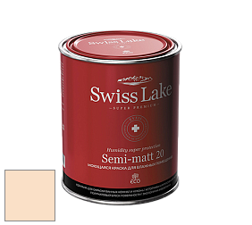 Swiss Lake Semi-matt 20 полуматовая моющаяся краска цвет NC53-1308 Milk Oolong
