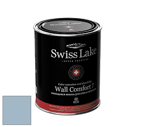 Swiss Lake Wall Comfort 7 матовая краска цвет NC28-0555 Ice blue