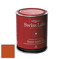 Swiss Lake Semi-matt 20 полуматовая моющаяся краска цвет RAL 2001