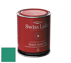 Swiss Lake Semi-matt 20 полуматовая моющаяся краска цвет SL-2318 Relish green