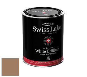 Swiss Lake White Brilliant глубокоматовая краска цвет NC24-0446 Sicilian almond