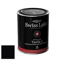 Swiss Lake Tactile 3 глубокоматовая краска цвет RAL 9005 