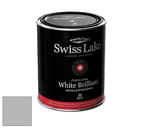 Swiss Lake White Brilliant глубокоматовая краска цвет SL-3008 Chateau gray