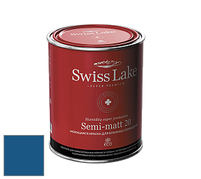 Swiss Lake Semi-matt 20 полуматовая моющаяся краска цвет RAL 5019