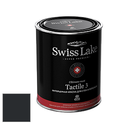 Swiss Lake Tactile 3 глубокоматовая краска цвет RAL 9011 