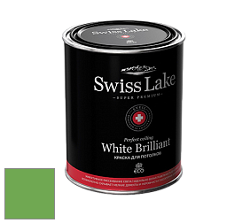 Swiss Lake White Brilliant глубокоматовая краска цвет SL-2497 Green pear