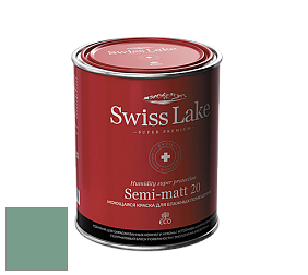 Swiss Lake Semi-matt 20 полуматовая моющаяся краска цвет SL-2653 Milori blue
