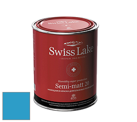 Swiss Lake Semi-matt 20 полуматовая моющаяся краска цвет SL-2155 Denim
