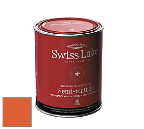 Swiss Lake Semi-matt 20 полуматовая моющаяся краска цвет NCS S 1080-Y60R 