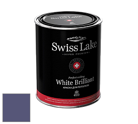 Swiss Lake White Brilliant глубокоматовая краска цвет SL-1906 Roman violet