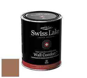 Swiss Lake Wall Comfort 7 матовая краска цвет ML-097 Walnut confiture