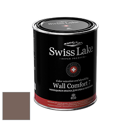 Swiss Lake Wall Comfort 7 матовая краска цвет NC10-0018 Dark chocolate