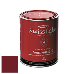 Swiss Lake Semi-matt 20 полуматовая моющаяся краска цвет RAL 3004