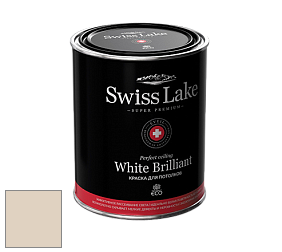 Swiss Lake White Brilliant глубокоматовая краска цвет ML-055 Almond soufflé