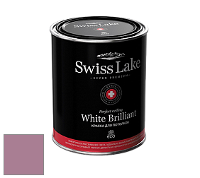 Swiss Lake White Brilliant глубокоматовая краска цвет SL-1831 Wild plum