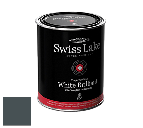 Swiss Lake White Brilliant глубокоматовая краска цвет NC35-0780 Sea abyss