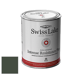 Swiss Lake Intense Resistance Plus глубокоматовая водно-дисперсионная краска цвет SL-2719 Black spruce