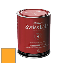 Swiss Lake Semi-matt 20 полуматовая моющаяся краска цвет SL-1192 Flame orange