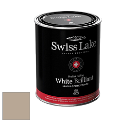 Swiss Lake White Brilliant глубокоматовая краска цвет NC13-0114 Coffee liquor