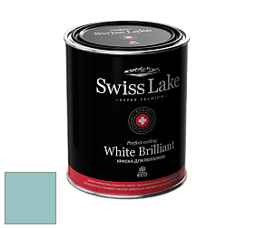 Swiss Lake White Brilliant глубокоматовая краска цвет NC27-0515 Turquoise lake