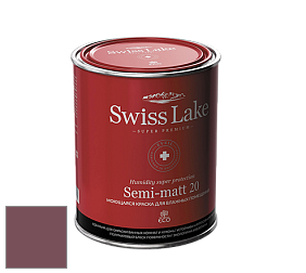 Swiss Lake Semi-matt 20 полуматовая моющаяся краска цвет NC56-1387 Ripe Cowberry