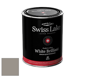 Swiss Lake White Brilliant глубокоматовая краска цвет SL-2860 Elephant grey