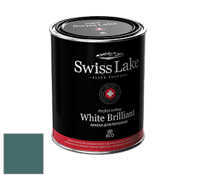 Swiss Lake White Brilliant глубокоматовая краска цвет SL-2297 Halcyon green