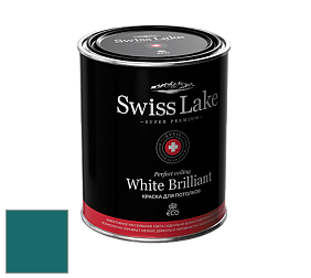 Swiss Lake White Brilliant глубокоматовая краска цвет NCS S 5040-B40G 