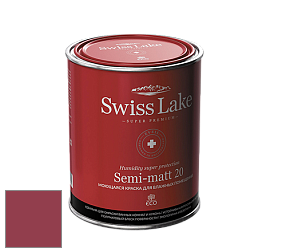 Swiss Lake Semi-matt 20 полуматовая моющаяся краска цвет NCS S 3060-R10B 