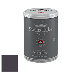 Swiss Lake Matt Pro матовая краска цвет SL-1790 Black walnut