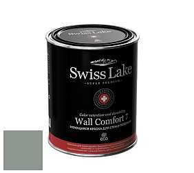 Swiss Lake Wall Comfort 7 матовая краска цвет NC36-0784 Greenish graphite