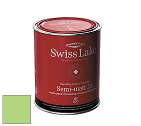 Swiss Lake Semi-matt 20 полуматовая моющаяся краска цвет NCS S 0550-G30Y 