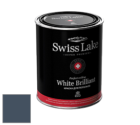 Swiss Lake White Brilliant глубокоматовая краска цвет SL-2210 Indigo batik