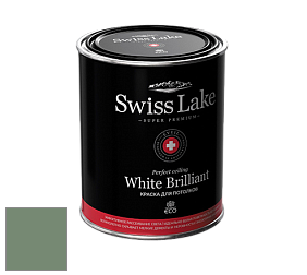 Swiss Lake White Brilliant глубокоматовая краска цвет NC37-0840 Moss
