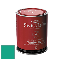 Swiss Lake Semi-matt 20 полуматовая моющаяся краска цвет SL-2316 Green shine