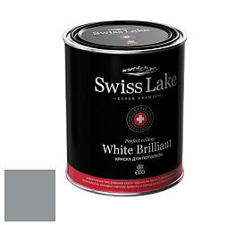 Swiss Lake White Brilliant глубокоматовая краска цвет SL-2804 Garrison gray