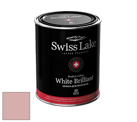 Swiss Lake White Brilliant глубокоматовая краска цвет SL-1556 Heather pink