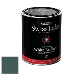 Swiss Lake White Brilliant глубокоматовая краска цвет SL-2299 Dark night