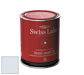 Swiss Lake Semi-matt 20 полуматовая моющаяся краска цвет SL-1914 Sea air