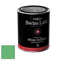 Swiss Lake White Brilliant глубокоматовая краска цвет SL-2502 Basil pesto