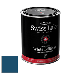 Swiss Lake White Brilliant глубокоматовая краска цвет NCS S 5540-R90B