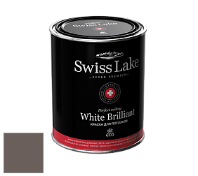 Swiss Lake White Brilliant глубокоматовая краска цвет NC25-0463 Chocolate cake