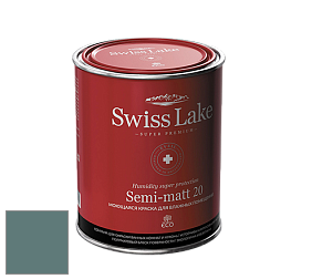 Swiss Lake Semi-matt 20 полуматовая моющаяся краска цвет SL-2408 Aussie surf