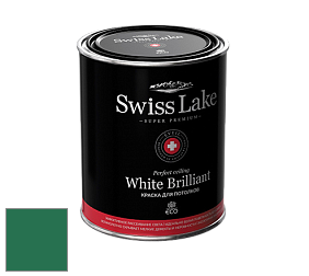 Swiss Lake White Brilliant глубокоматовая краска цвет SL-2516 Aspen leaf