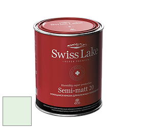 Swiss Lake Semi-matt 20 полуматовая моющаяся краска цвет SL-2474 Mineral water