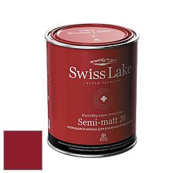 Swiss Lake Semi-matt 20 полуматовая моющаяся краска цвет RAL 3003